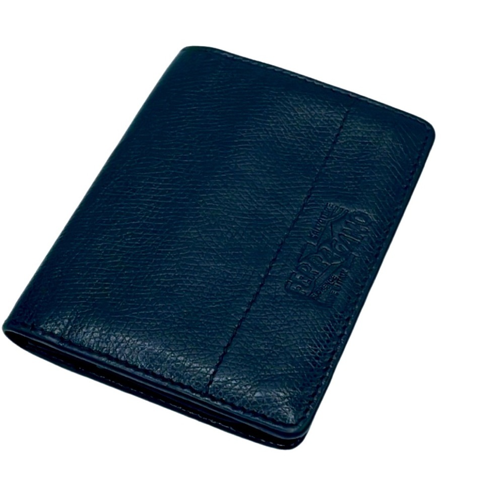 Salvatore Ferragamo Black Unisex Leather Cardholder EXCELLENT CONDITION - Picture 9 of 10